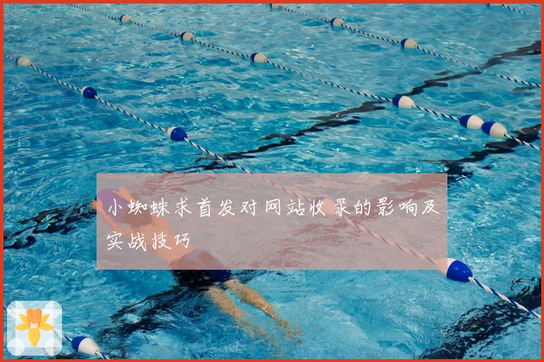 小蜘蛛求首发对网站收录的影响及实战技巧